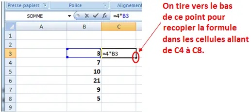 Tableur Maths 3eme Utilisations Des Formules Statistiques