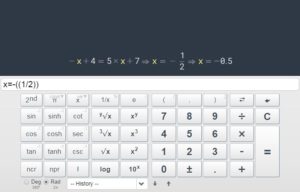 calculatrice scientifique en ligne piger-lesmaths.fr